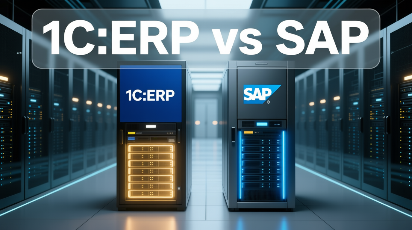 1С:ERP против Западных ERP-систем в России: Комплексный Анализ и Сравнение
